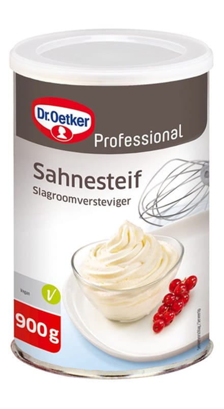 Dr. Oetker Professional Slagroomversteviger 900 gram