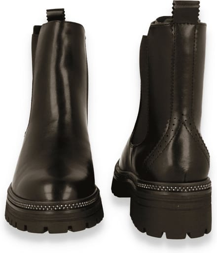 Marco Tozzi Dames Chelseaboot 2-25443-43 001 F-breedte Maat: 41 EU