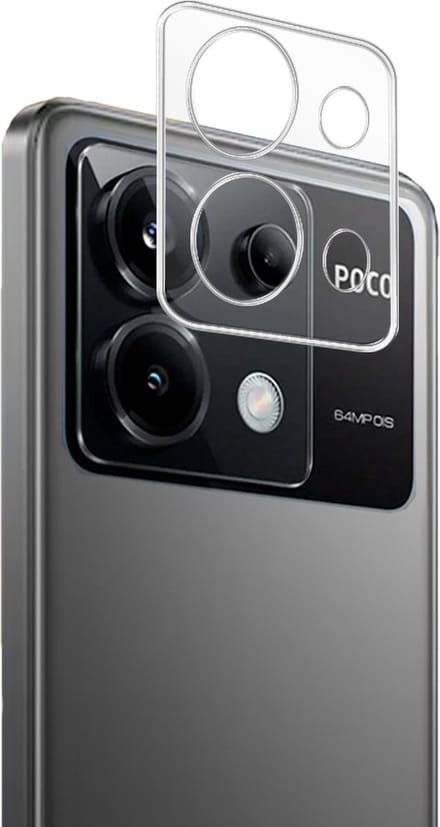 Camera Lens Protector - Geschikt voor Xiaomi Poco X6 - Extra Sterk - Gehard Glas - Camera Screenprotector - Beschermglas - Tempered Glass - Screen Protector