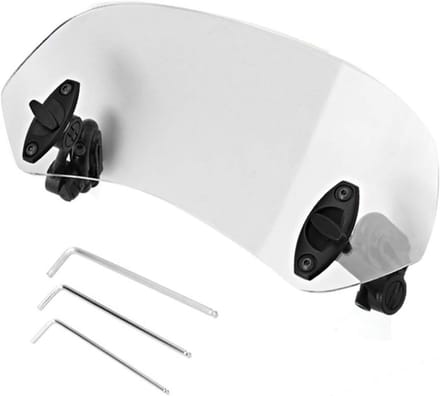 Universele Verstelbare Motor Windscherm Verlenging Spoiler voor Motorfietsen