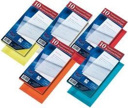 Mailmedia envelop DIN lange, witte-transparante