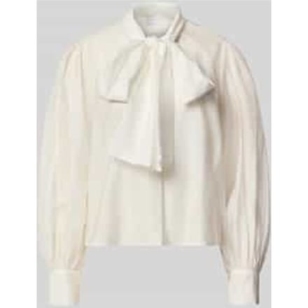 Regular fit blouse met lange mouwen van lyocellmix
