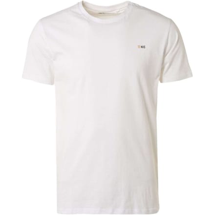 No Excess T-shirt crewneck solid basic white