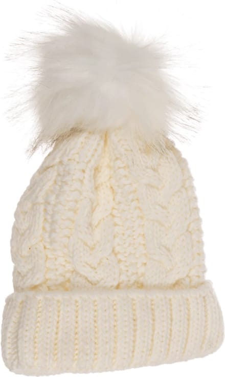 Out of the Blue - muts - beanie - damesmuts gevoerd - winter - offwhite