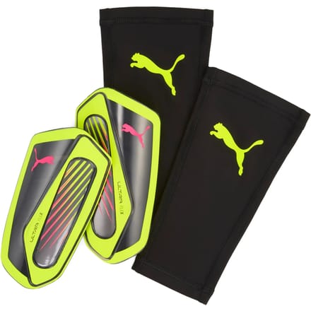Puma Ultra Flex Sleeve Yellow Alert Silver - Keepershandschoenen - Maat M