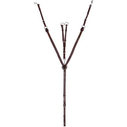 Luxe jachtkraag met decoratieve stiksels QHP