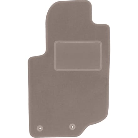 Beige bestuurdersmat voor: Peugeot 207CC coupé, cabrio (2006-2012)