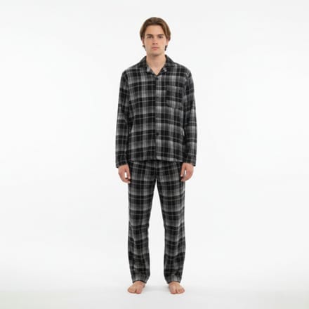 heren pyjama gianvaglia 2503 zwart m