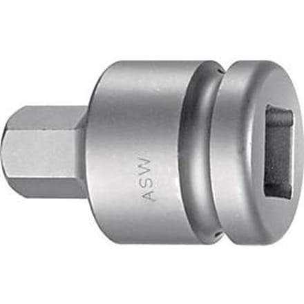 Inzetstuk voor schroevendraaier 745 3/4 inch i6-KT.SW 19 mm L.62 mm ASW