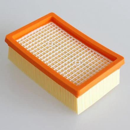 Vervangend plat opvouwbaar HEPA-filter geschikt voor Karcher MV4 MV5 MV6 stofzuiger