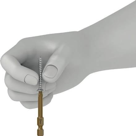 Bit 867 TORX® HF 1/4 inch TX 25 L.50mm w.kleurcoderingssysteem WE...