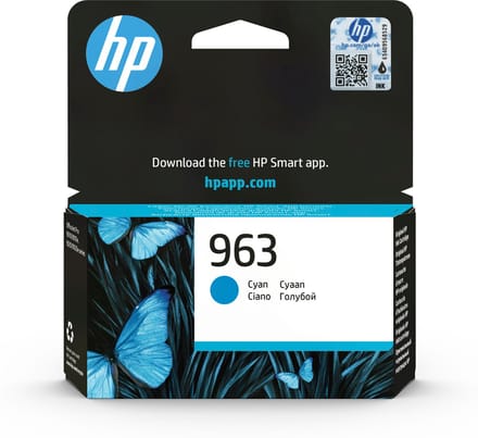 HP 963 Origineel Cyaan 1 stuk(s)