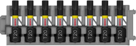 Bosch BITS IMPACT T20 25MM 8STK