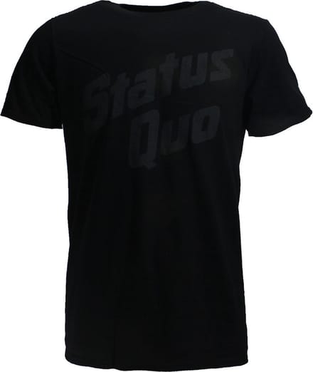 Status Quo Vintage Logo T-Shirt - Officiële Merchandise - S