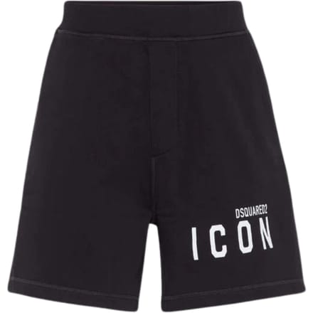 Dsquared2 Icon Logo Zwarte Relax Fit Short