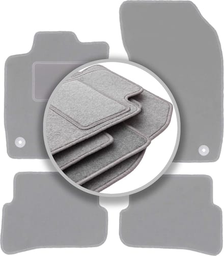 Grijze automatten voor: Audi A1 8X hatchback (2010-)