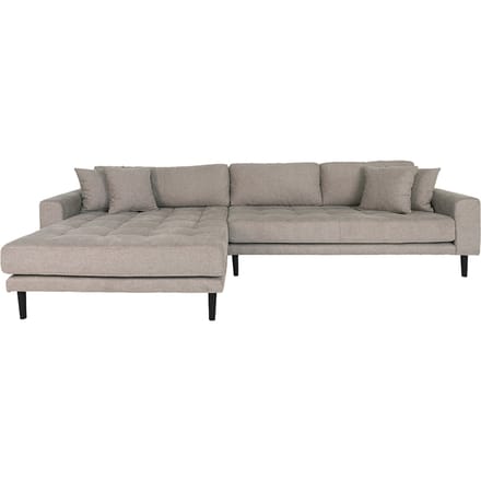 House Collection Hoekbank Milo Lounge Sofa Links Steengrijs