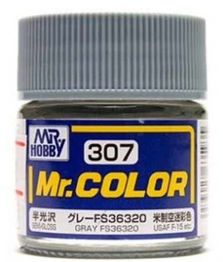 Gunze Mr. Hobby C-307 - Mr. Color 10 ml Gray FS36320 - Lacquer Modelbouwverf