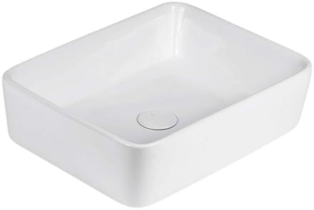 kielle Idolio - Opzetwastafel 48,5x38cm, wit 30624520