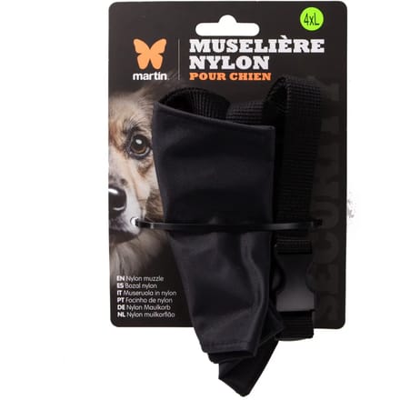 Nylon hondenmuilkorf Martin Sellier