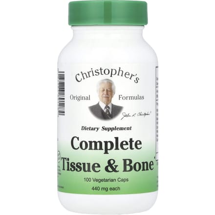 Christopher's Original Formulas, Supplement voor Weefsel- en Botgezondheid, 440 mg, 100 Veggie Caps
