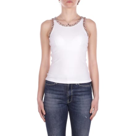 John Richmond T-shirt en Polo Bianco
