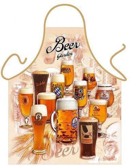 Beer Garden - Leuke Funny schort keukenschort