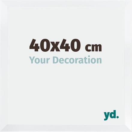 Your Decoration - Fotolijst 40x40 cm - MDF - Wit Mat - Catania