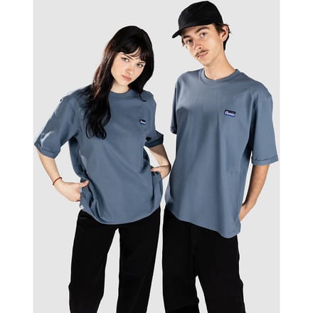 Penfield Ripple Textured Jersey T-Shirt blauw