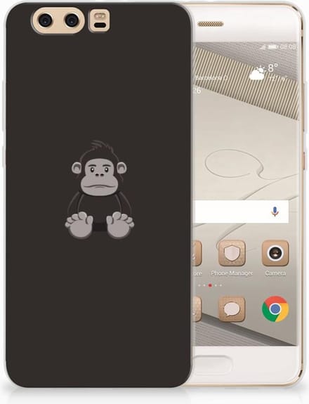 Huawei P10 Plus Telefoonhoesje met Naam Gorilla