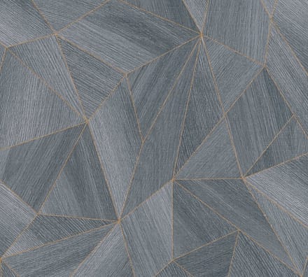 HOUTLOOK BEHANG | Grafisch - Grijs Goud - Living Walls Daniel Hechter 7