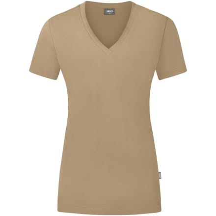 Jako Organic T-Shirt Dames - Zand | Maat: 46