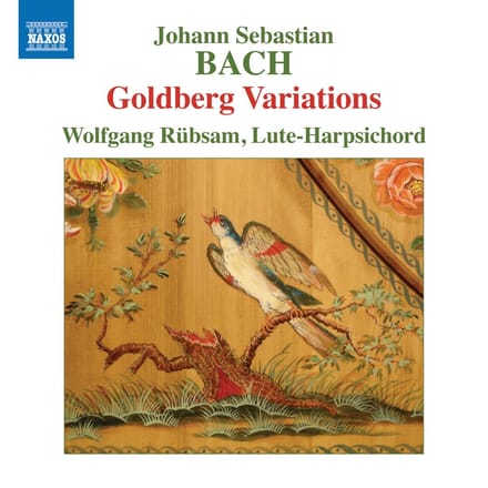 Wolfgang Rübsam - J.S. Bach: Goldberg Variations, for keyboard (Clavier-Übung IV), BWV 988 (BC L9) (CD)