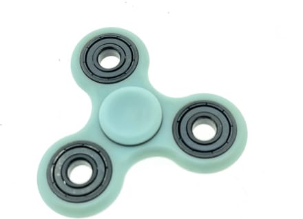 Lichtblauw Spinner Glow in the Dark