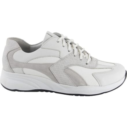 Durea Dames Veterschoen - 6316-605-2081 Wit/Combi - Wijdte H - Maat 7½ (41)