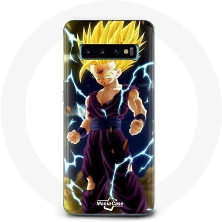 Hoesje voor Samsung Galaxy s10 edge Dragon ball z Super SSJ2 Gohan