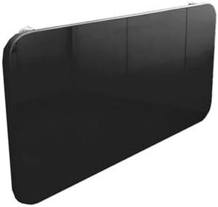 Inklapbare Wandtafel - Klaptafel Bureau - Ruimte Besparen - Sterke Steun - 30 cm Diep - Zwart