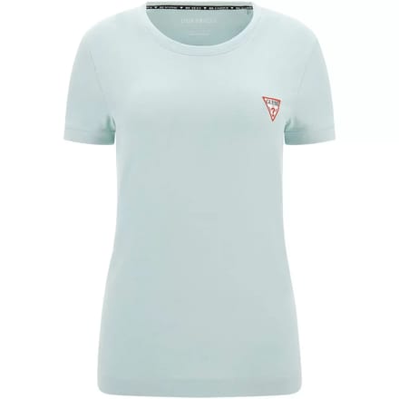 Dames-T-shirt met ronde hals Guess Mini Triangle