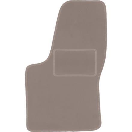 Beige bestuurdersmat voor: Fiat Seicento hatchback (1998-2010)