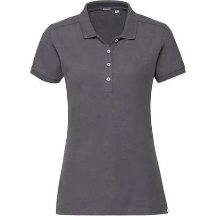 Damespolo Russell Athletic Fitted Stretch