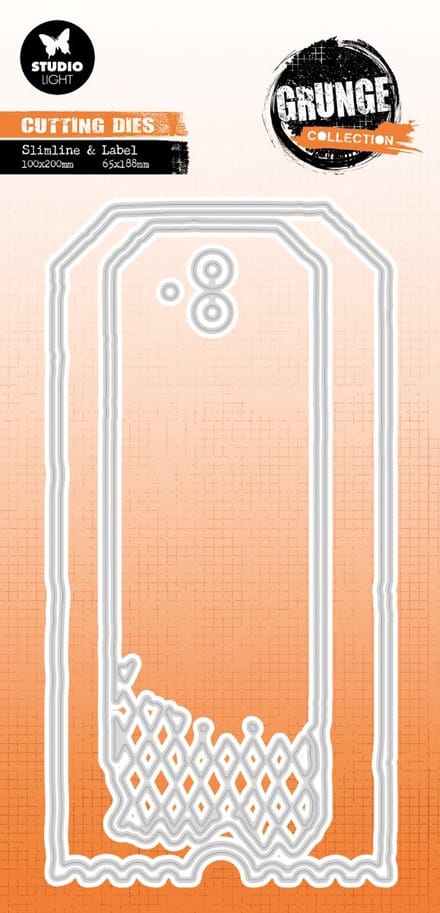 Cutting die Tag shapes - Grunge collection nr. 997