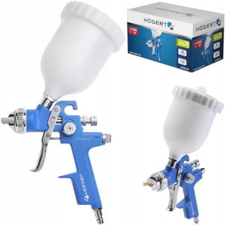 HVLP Spuitpistool 600ml Bovenbeker 1,4mm