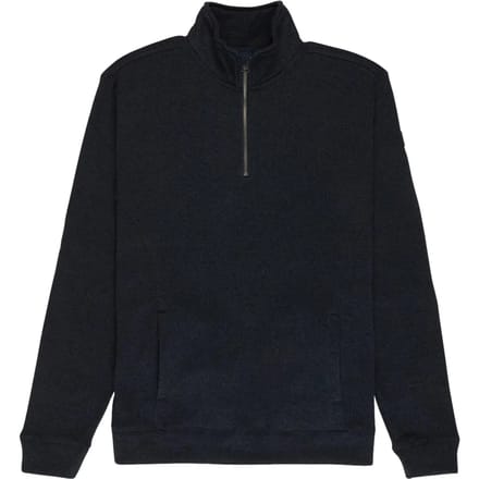 Quiksilver Keller Sweatshirt Met Halve Rits Blauw S Man