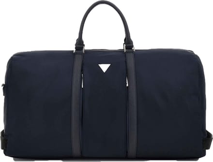GUESS reistas Pisa Double Zip Weekender Dark Blue donkerblauw