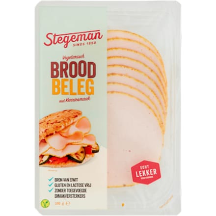 Vegetarische plakjes kerrie