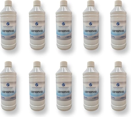 Isopropanol 99,9% Zuiver - 10x 1 Liter - IPA Grootverpakking | TCE
