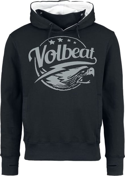 Volbeat Eagle Heren Trui met capuchon - zwart - S