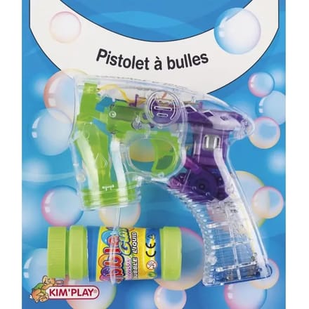 Bubbelpistool voor buitenspelletjes Kim'Play