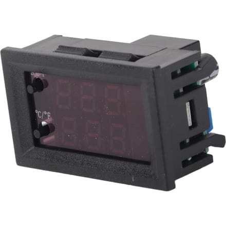 Digitale Weergave Microcomputer Thermostaat Temperatuurregelaar Schakelaar met Sensor DC12V