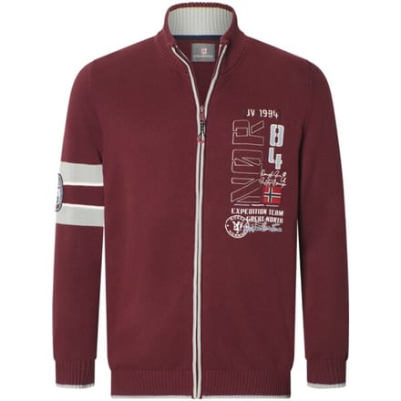 Vest ROLUF donkerrood